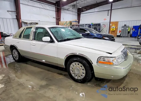 2004 Mercury Grand Marquis Gs z USA, uszkodzony, nr VIN 2MEFM74W24X655918